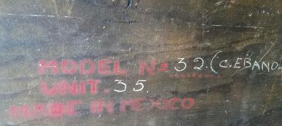 Edmond Spence Edmond J Spence Drop Front Desk for Industria Mueblera S A Mexico 1960