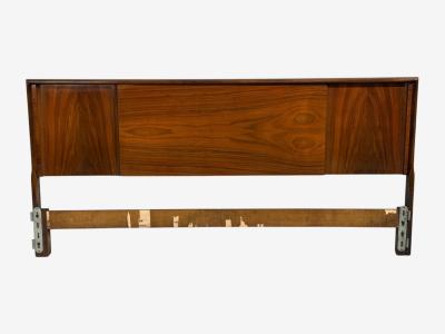 Edmond Spence Edmond J Spence King Size Headboard Walnut Sweden 1950s