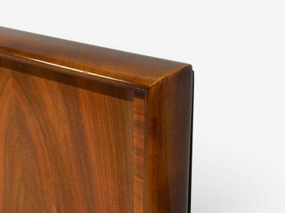 Edmond Spence Edmond J Spence King Size Headboard Walnut Sweden 1950s
