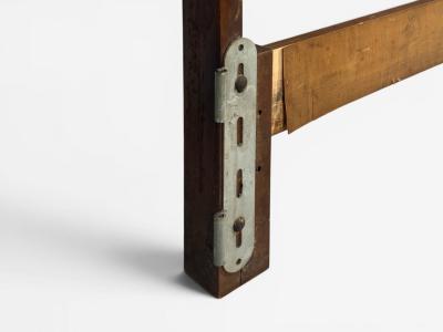 Edmond Spence Edmond J Spence King Size Headboard Walnut Sweden 1950s
