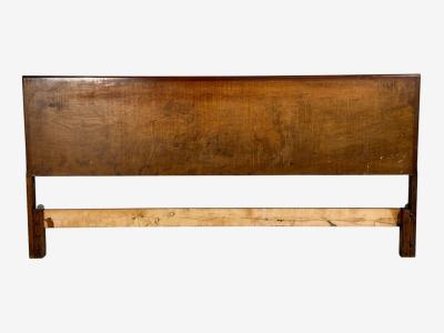 Edmond Spence Edmond J Spence King Size Headboard Walnut Sweden 1950s