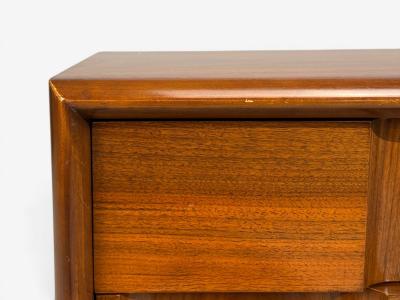 Edmond Spence Edmond J Spence Sculptural Dresser Walnut Sweden 1950s