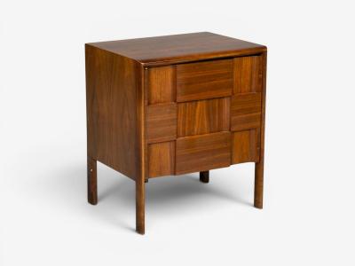 Edmond Spence Edmond J Spence Sculptural Nightstands Walnut Sweden 1950s