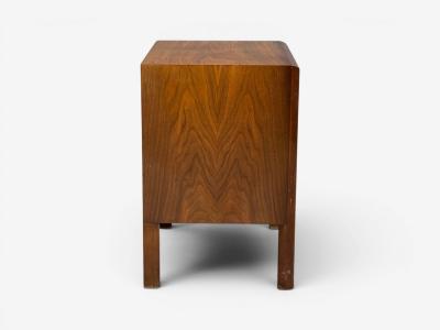 Edmond Spence Edmond J Spence Sculptural Nightstands Walnut Sweden 1950s