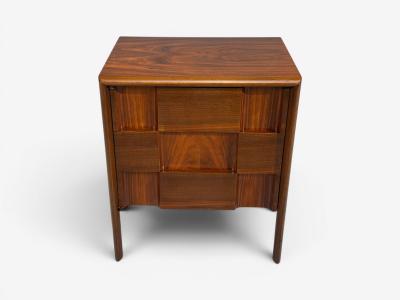 Edmond Spence Edmond J Spence Sculptural Nightstands Walnut Sweden 1950s