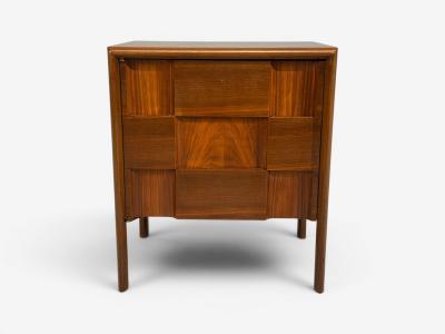 Edmond Spence Edmond J Spence Sculptural Nightstands Walnut Sweden 1950s