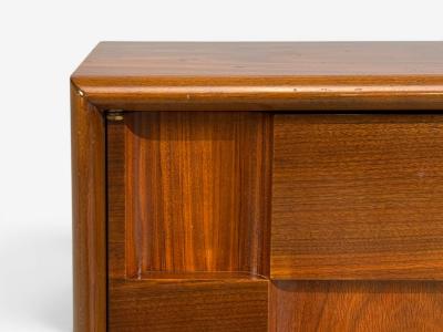 Edmond Spence Edmond J Spence Sculptural Nightstands Walnut Sweden 1950s