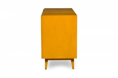 Edmond Spence Edmond J Spence Swedish Mid Century Burled Birch 4 Drawer Wavefront Chest