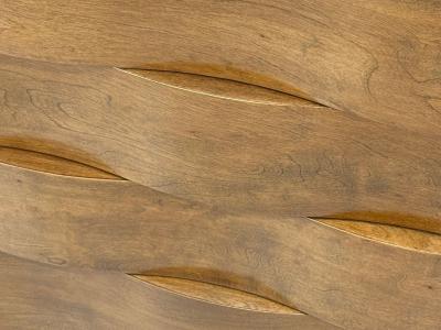 Edmond Spence Edmond J Spence Swedish Modern Maple Rare Wave Dresser 1950s