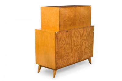 Edmond Spence Edmond Spence Mid Century American 2 Cabinet High Wooden Drawer Chest