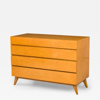 Edmond Spence Edmond Spence Mid Century American Wooden 4 Drawer Chest