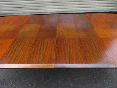 Edmond Spence Wonderful Edmond J Spence Walnut Oval Dining Table Mid Century Modern