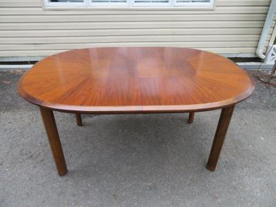 Edmond Spence Wonderful Edmond J Spence Walnut Oval Dining Table Mid Century Modern