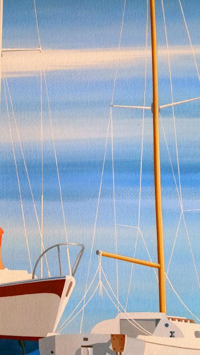 Edmund D Lewandowski Sail Boats