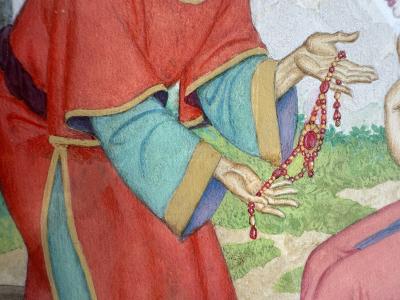 Edmund Dulac Wisdom is Better than Rubies The Book of Proverbs Original art for sale