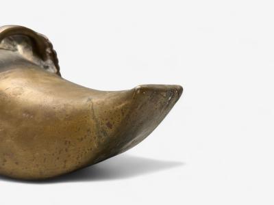 Edo Period Bronze Japanese Samurai Stirrups Japan 18th c 