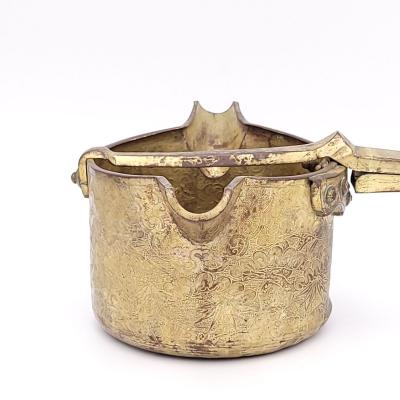 Edo Period Gilt Copper Tea Ceremony Water Pourer Japan circa 1800