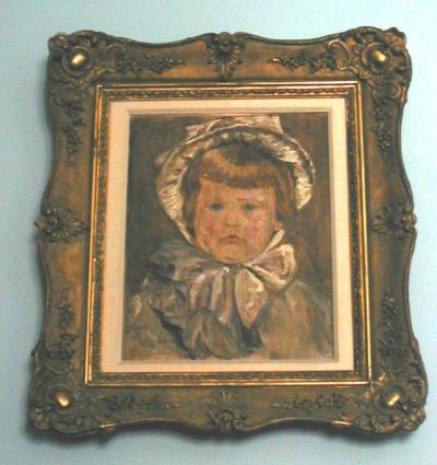 Edouard Charlemont A Little Boy with Bonnet