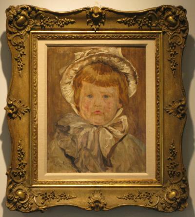 Edouard Charlemont A Little Boy with Bonnet