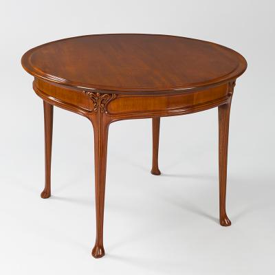 Edouard Colonna French Art Nouveau Side Table by Edouard Colonna