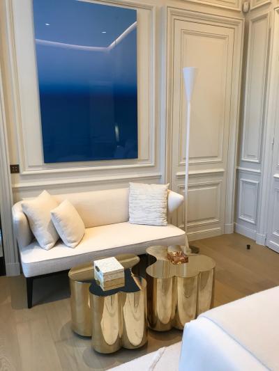 Edouard De La Marque Twin Tables brass coffee table Design by Edouard De La Marque France