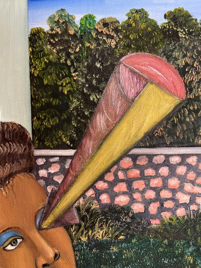 Edouard Duval Carri The Vision Surreal Black Female Portrait