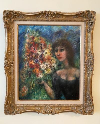 Edouard Goerg Cueillette de fleurs dans lEsterel