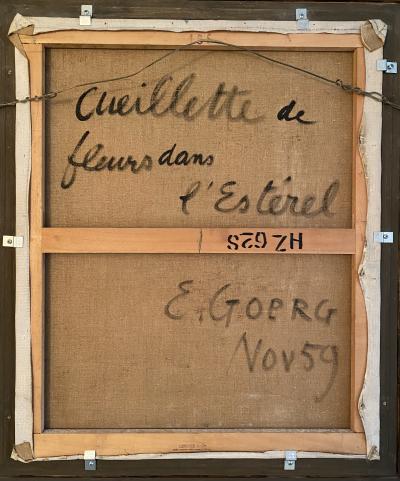 Edouard Goerg Cueillette de fleurs dans lEsterel