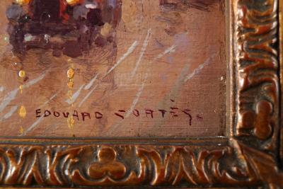 Edouard Leon Cortes Notre Dame View from The Quays