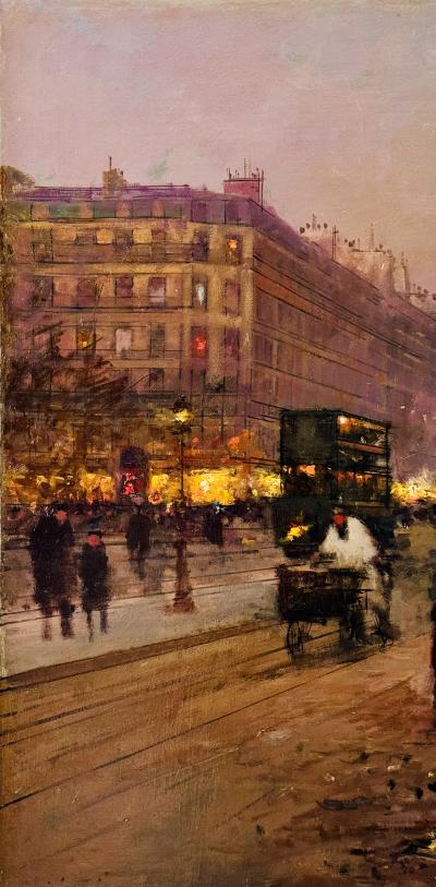 Edouard Leon Cortes Paris Evening