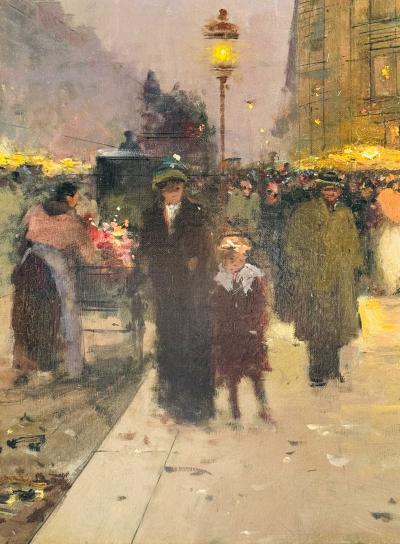 Edouard Leon Cortes Paris Evening