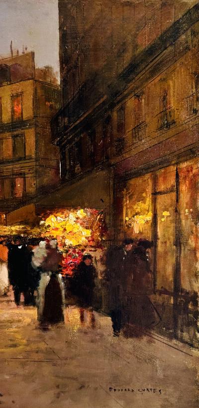 Edouard Leon Cortes Paris Evening