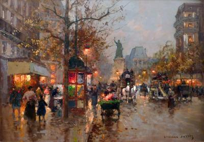 Edouard Leon Cortes Place de la R publique