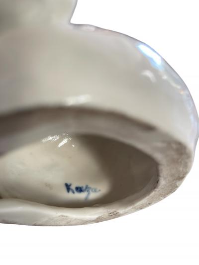 Edouard Marcel Sandoz 1930s porcelain night lamp attributed to Edouard Marcel Sandoz