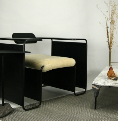 Edouard Sankowski Krzywda AR 01 Armchair by Edouard Sankowski for Krzywda