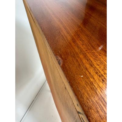 Edouard Travies 1950s Swedish Cabinet With Bird Illustrations by douard Travi s