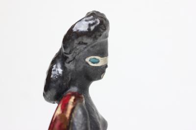 Edris Eckhardt Ceramic Sculpture Mask by Edris Eckhardt 1945 United States