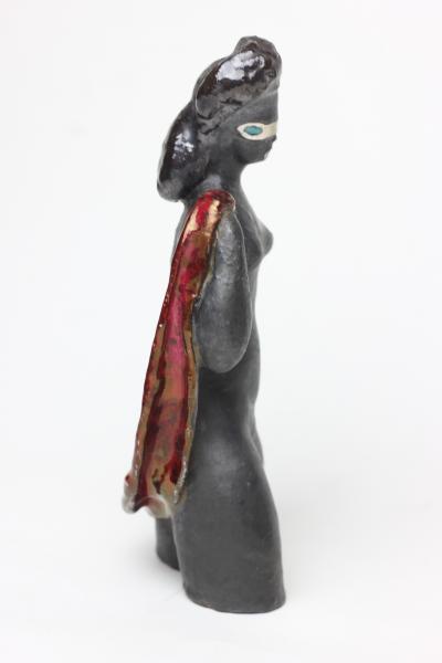 Edris Eckhardt Ceramic Sculpture Mask by Edris Eckhardt 1945 United States