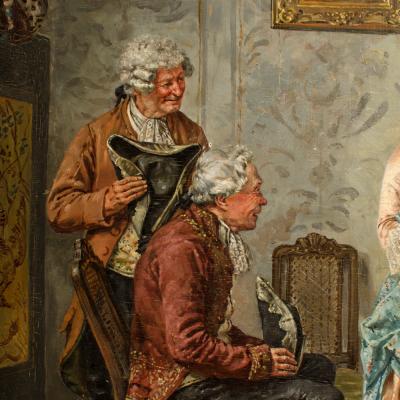 Eduard Merk Eduard Merk German 1816 1888 Ladies Charm