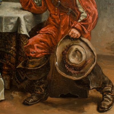 Eduard Merk Eduard Merk German 1816 1888 The Meeting