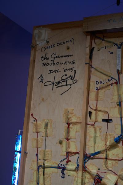 Eduard Van Giel The German Bouzoukys Mixed Media Light Sculpture by Eduard Van Giel 2021