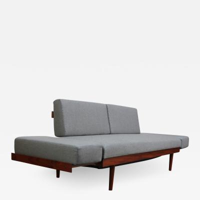 Edvard Kindt Larsen Norwegian Modern Teak Settee Daybed Edvard Kindt Larsen for Gustav Bahus