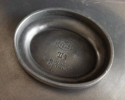 Edvin Ollers 20th c Pewter Bowl by Edvin Ollers