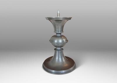 Edvin Ollers Pair of Candle Holders by Edvin Ollers for Schreuder Olsson