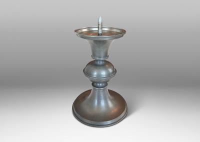 Edvin Ollers Pair of Candle Holders by Edvin Ollers for Schreuder Olsson
