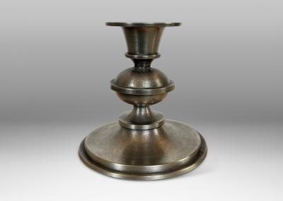 Edvin Ollers Pair of Candle Holders by Edvin Ollers for Schreuder Olsson