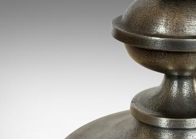 Edvin Ollers Pair of Candle Holders by Edvin Ollers for Schreuder Olsson