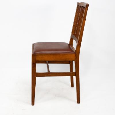 Edward Barnsley E Barnsley for the Rural Industries Bureau Six Arts Crafts Oak Dining Chairs
