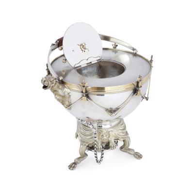 Edward Charles Brown Rare Victorian silver tea and coffee set by Edward C Brown