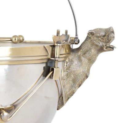 Edward Charles Brown Rare Victorian silver tea and coffee set by Edward C Brown